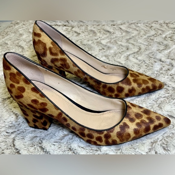 Mark Fisher Zala Pump Calf Hair Leopard Print Block Heel
Size 7.5 - Picture 5 of 6